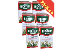 Tisane Ernst Richter Special Transit Lot De 6 Boîtes De 20 Infusions