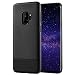 Produktbild MADIBA Hülle kompatibel mit Galaxy S9 Carbon Design Schwarz Black Optik (Ultraleicht) Silikon Bumper dünne Handyhülle Cover