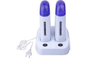 JOODYYOO Joody Chauffe Cire pour Roll on Cire Epilation, Double Cartouches Appareil Chauffe cire Professionnelle, électrique Wax Machine