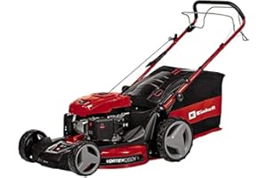 Einhell Tondeuse à gazon thermique GC-PM 56/2 S HW (surfaces jusqu’à 2 200 m², pare-chocs avant, dispositif de démarrage rapide Einhell, carter de coupe à technologie Vortex avec fonction 5-en-1)