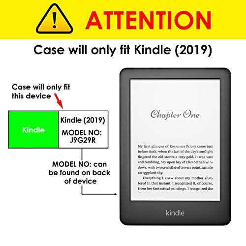 Forefront Cases Smart Hülle für Kindle 2019 | Magnetische Schutzülle Cover Ständer für Amazon Kindle (10. Generation - 2019 Modell) | Origami Design & Auto Schlaf Wach | Elegant Dünn Leicht | Orange