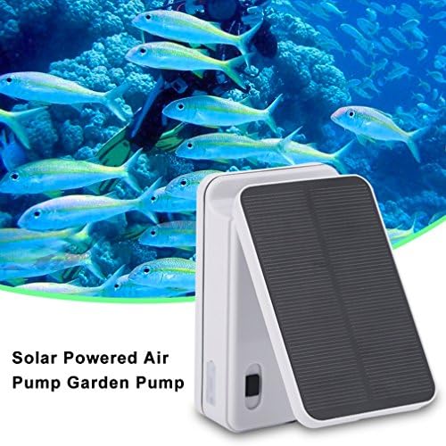 Portable Size Removable Battery Solar Powered Air Pump Outdoor Fishing Fountain Garden Solar Water Pump