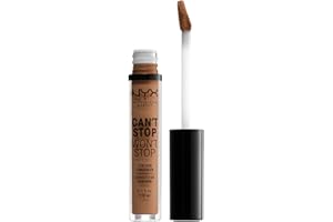 ‎NYX PROFESSIONAL MAKEUP NYX Professional Makeup Can't Stop Won't Stop Contour Concealer - wasserfester flüssiger Abdeckstift, Kaschieren & Highlighten, 3, 5 ml, Mahogany 16