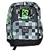 Produktbild J!NX Mojang Minecraft Rucksack 45cm Creeper (Grau 2)