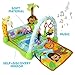 Produktbild Baby Spass - Spielmatte für Babys mit Spieluhr - Baby Playmat - Spielgymnastik | Mix & Match Musical Gym | Verspielte Tierfreunde | Ultra Komfort | Gepolstert