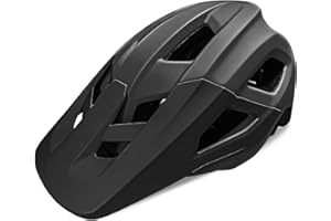 Hsility Bike Helmet Men Mountain Bike Helmet Safety and Stylish Breezy Ventilation Lightweight Reinforced Long Sun Visor