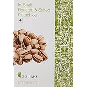 Amazon Brand - Solimo Premium Roasted and Salted California Pistachios, 250g