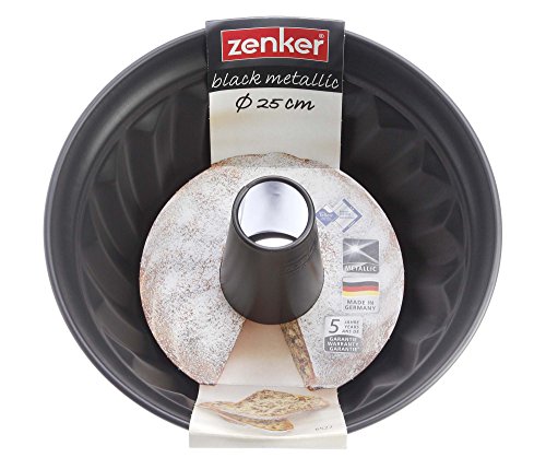 Zenker 6527 Gugelhupfform Ø 25 cm, black metallic - 5