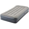 Intex 64116 Pillow Rest Mid-Rise Twin Size Airbed With built-In electric Pump