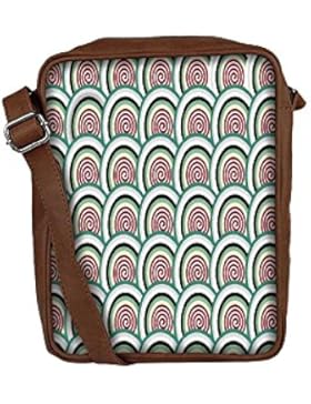 Snoogg , Damen Umhängetasche mehrfarbig multi