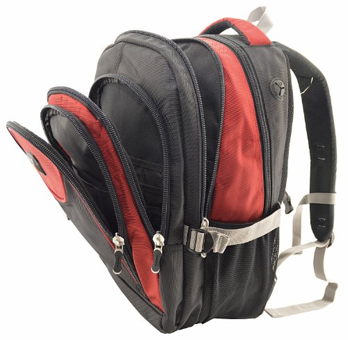 Laptop Rucksack Schulrucksack Schulranzen Schultasche A4 15 Zoll in 5 Farben Aoking Uni Rucksack Perfect Day Multifunktionsrucksack Campus Daypack Rucksack City Rucksack / Schule Arbeit & Freizeit / Bag A / 4 Outdoor Schulrucksack Sport City Rucksack Schule Arbeit & Freizeit Bag Schulrucksack Sportrucksack Backpack Laptoprucksack Laptopfach 15″… (rot) - 8