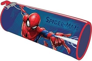 ILS I LOVE SHOPPING SPIDERMAN | Portapenne Astuccio Borsellino Scuola e Asilo per Bambini 21x7x6cm Spider-Man