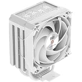 DRAGOS DIGITAL Isı G&ouml;stergeli 4 Isı Borulu 3000RPM 220W Intel & AMD Beyaz Kule Tipi CPU Soğutucu