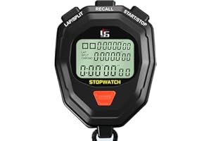 VNIMKSO Professional Stopwatch Timer for Coaches Digital 100 Lap Memory Sports Stopwatch with Time Display