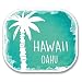 Produktbild 2 x Oahu Hawaii USA Flagge Vinyl Aufkleber Aufkleber Laptop Reise Gepäck Auto Ipad Schild Fun # 6313 - 15cm/150mm Wide