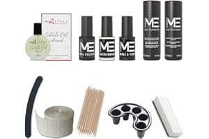 kit Semipermanente Unghie MESAUDA "ME" Gel Polish + Ultrabond + OMAGGIO olio Cuticole ALTÉAX® + Smalti Semipermanenti da 5ml Base/Top e Colore