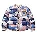 Produktbild Bellelove Baby Langarm-Baseball-Jacke, Kleinkind Baby Mädchen Junge Tarnung Farbe Reißverschluss warme Winter Strickjacke Shirt