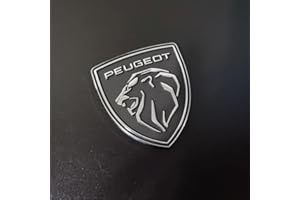 AJAAS Auto Distintivo dell'emblema Adesivi, Per Peugeot 508L 4008 5008 308 2008 auto ricambio Logo decorativo Adesivo styling Decal Accessori,B