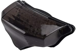 KYN For Yamaha FZ6 FAZER 600 2004-2014, FZ6 FZ600 2004-2009 Motorcycle Rear Tail Light LED Brake Light Turn Signal Flashing Lights (Smoke)