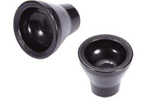 IKAAR Golf Ball Retriever Golf Ball Pick Up Putter Grip Suction Cup Rubber Golf Training Aids Pick Up Tools Pack of 2