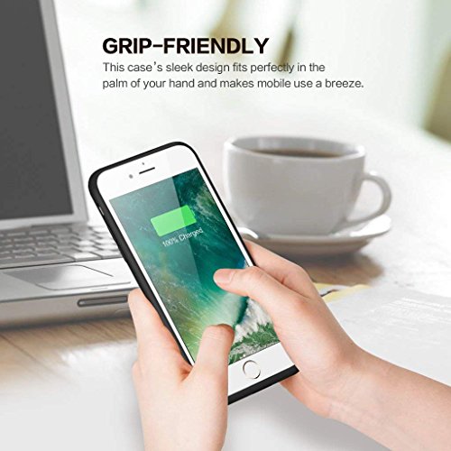 Coque Batterie iPhone 6 6S 7 8  6000 mAh   HETP Portable Rechargeable Batterie Chargeur Puissant  Ultra-mince  Power Bank Externe Chargeur Banque de Secours Batterie Chargeur de Protection pour apple iPhone 6 6s 7 8  4 7 Pouces   Garantie 2 ans 
