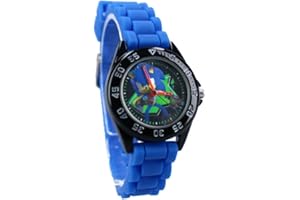My sweety pop - Reloj analógico para niños, diseño de Sonic, color azul, para niños, escuela, guardería, vacaciones, regalo, azul, pulsera