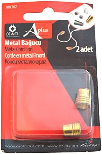Ozelaplus Metal Blind Cord Ends-Brass Colour