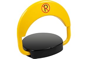 AOOUNGM Parkeringsspärr med fjärrkontroller, fjärrstyrda parkeringsplattor, vattentät automatisk parkeringsspärr, bilparkeringsspärr med intelligenta larmfunktioner