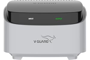 V-Guard Trossia 450 Stabilizer for Refrigerator up to 450 Litre | Advance Overheat Protection | 2 A Capacity | Convenient LED Indicator | 3 Year Warranty | Grey | Working Range:125-290 VAC