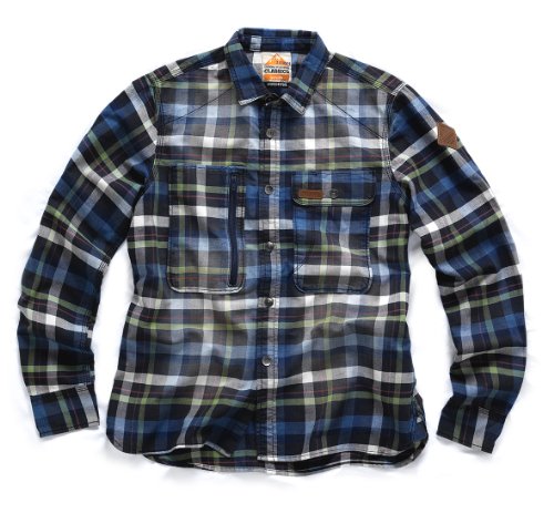 Preisvergleich Produktbild Scruffs Karo Hemd Classic Arbeitsplatz-Holzfällerjacke 100% Baumwolle, T51648