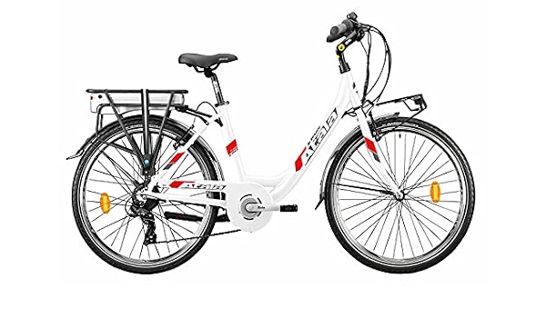 NUOVO MODELLO ATALA 2021 BICI Trekking Front ELETTRICA E-Bike E-Run 6.1  WHITE/RED BATTERIA 360 MISURA 45 (M) : Amazon.it: Sport e tempo libero