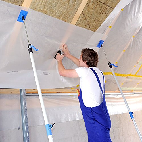 PROFI Einhand Deckenstütze – Schnellspann-Stütze – Baustütze – 1.690-3.850mm – Tragkraft 30 kg – Made in Germany – MS-S3000 - 3
