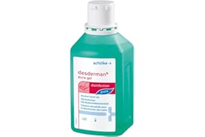MIFAN 5 x 500 ml Schülke Desderman® Pure Hand Disinfectant Disinfectant, Colourant/Fragrance-Free