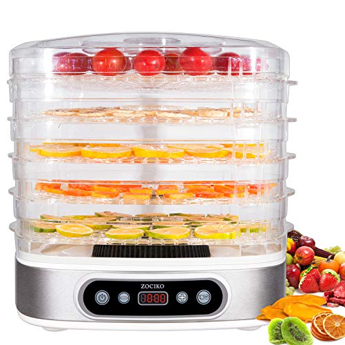 zociko Essiccatore Alimentare Essiccatore Frutta e Verdura 500W