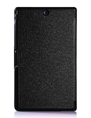 iHarbort® Sony Xperia Tablet Z3 Hülle – Ultra Slim Leder Tasche Hülle Etui Schutzhülle Für Sony Xperia Tablet Z3 (8 Zoll) Case Holder mit automatischer Weckfunktion (Xperia tablet Z3, III-Schwarz) - 6