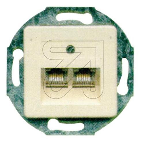 Preisvergleich Produktbild Rutenbeck Anschlußdose UAE 2x8(8) Up50 rw Kommunikationsanschlussdose Kupfer 4043921040393
