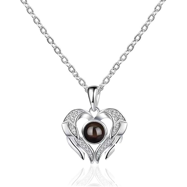 DAIHE 100 lingue ti amo collana di proiezione immagine personalizzabile collana