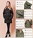 Sweet Mommy Down Duffle Maternity and Mother Coat with baby pouch SJ2032 Black M(8-10)