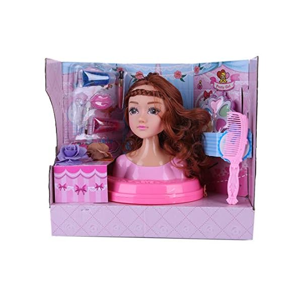 busto maquillaje niña