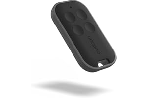 Avidsen 114258 Telecommande 4 Boutons Toutes Les motorisations Extel, Noir