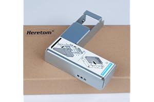 Heretom Wechselrahmen Adapter 9W8C4 Y004G Konverter 2,5 Zoll (6,3 cm) auf 3,5 Zoll (8,9 cm) Caddy Adapter für Dell F238F 0F238F KG1CH 0KG1CH F9541 G302D X968D