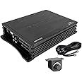 Alphasonik NA1000.2 Neuron Series 1000 Watts Max 2-Channel Car Amp with 4-Way Protection Circuitry Multi-Channel Bridgeable Class A/B Amplifier Low & High Level Inputs (Remote Bass Knob Included)