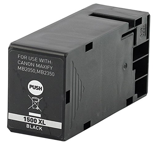 4 Druckerpatronen kompatibel für Canon PGI-1500 XL Black Cyan Magenta Yellow für Maxify MB 2050 2150 2350 2750 - 3
