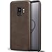 Produktbild Conie Basic Schutzhülle kompatibel mit Samsung Galaxy S9, Brauns PU Leder Case Innenseite weich gefüttert Handy Hülle Backcover