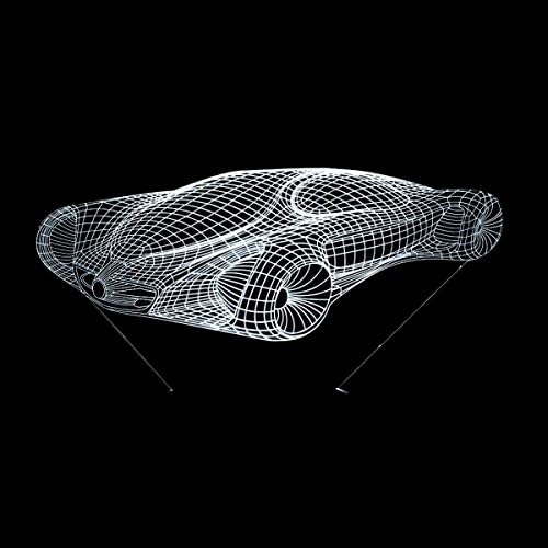 3D Lamborghini Lighting by Sweetcreature is a Great Nightlight with a Soft Glow for Kids Home Decor Lights Great Christmas Gifts Boy's Room Decorative for Friends/Kids