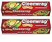 Cleen Wrap Clear Wrap 100 Mtr Pack Of 2 (100X2=200 Mtrs) With Rust Proof Cutter RS.249.00