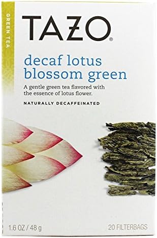 Tazo - Green Tea Decaffeinated Lotus Blossom - 20 Tea Bags