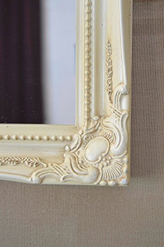 CREAM SHABBY CHIC ANTIQUE STYLE MIRROR - 24
