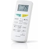 AULCMEET® Remote Compatible for Daikin AC ARC484B32 with Dew Clean Function, Compatible for 1, 1.5, 2 Ton Split/Window AC Rem
