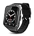 Produktbild ZGPAX S8 3G Wireless Bluetooth Smart Watch with Camera Sleep Monitor Fitness Wrist Watch for Android Samsung Galaxy S5 S6 S7 Edge S8 LG G3 G4 G5 Huawei (8G, Black)